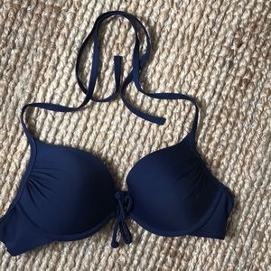 Aerie Navy Bikini Top